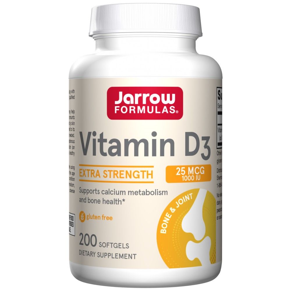 Vitamin D3 1000 IU - 200 gel kapsula