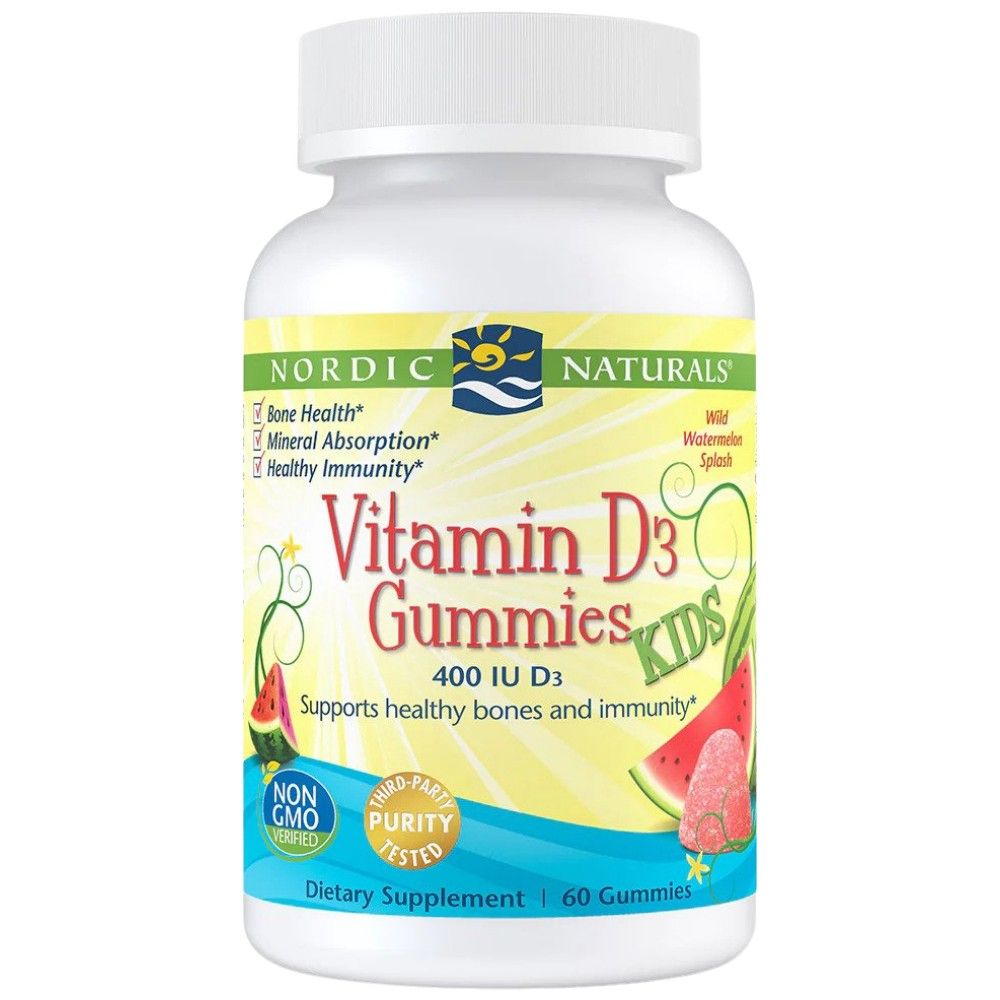 Vitamin D3 Gummies Kids 400 IU - 60 žvakaćih bombona