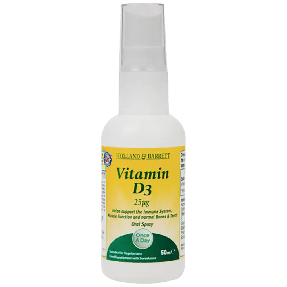 Vitamin D3 sprej/1000 IU po spreju - 50 ml