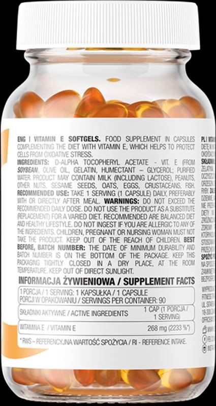 Vitamin E 400 IU 90 gel kapsula