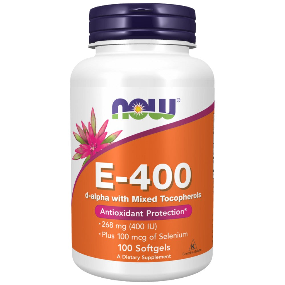 Vitamin E-400 + selen - 100 gel kapsula