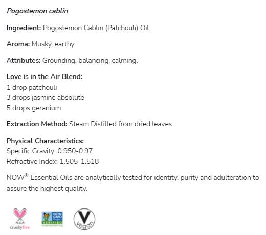 Ulje pačuli | 100% čisti Pogostemon kablin - 30 ml