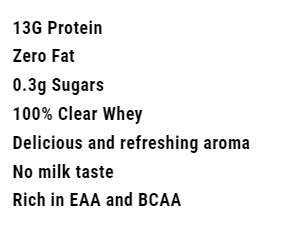 WarCry Clear Whey Protein | Spremno za piće - 330 ml
