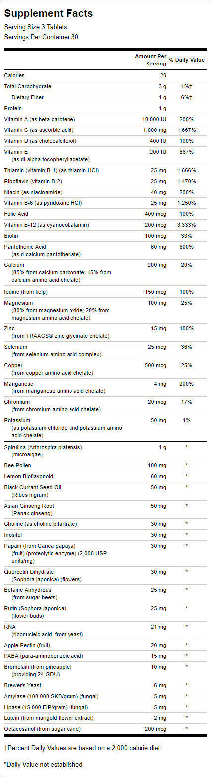 Multi formula cjelovite hrane - 90 tableta