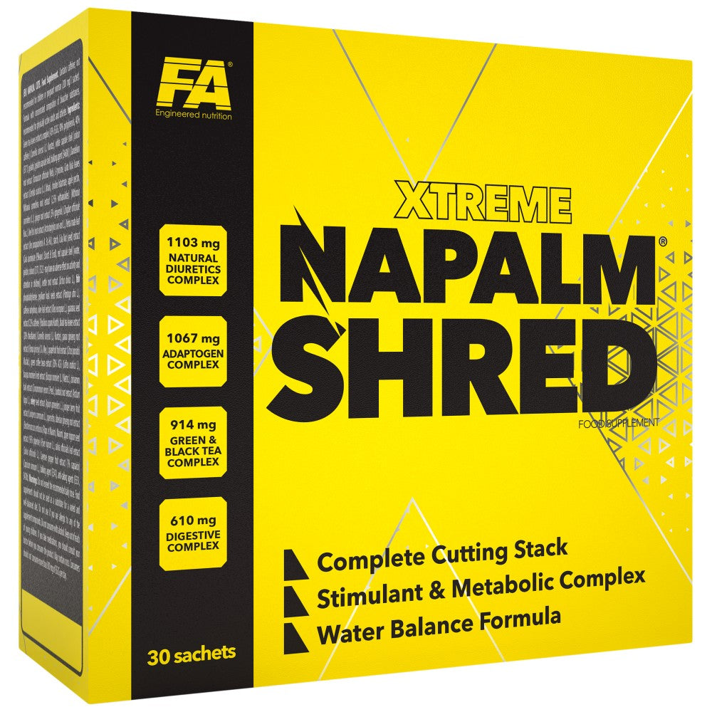 Xtreme Napalm Shred | Kompletna hrpa za rezanje - 30 paketa