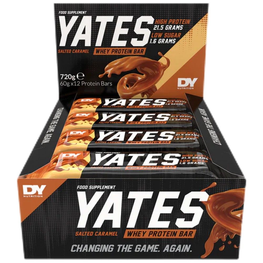Yates pločica proteina sirutke | Bez šećera - 12 x 60 grama