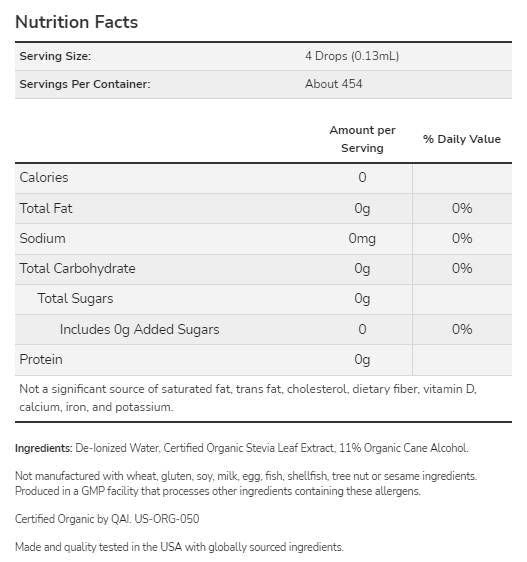 Bolji Stevia® tekućina | Organski - 237 ml