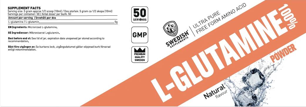 L -glutamin 100% - 250 grama