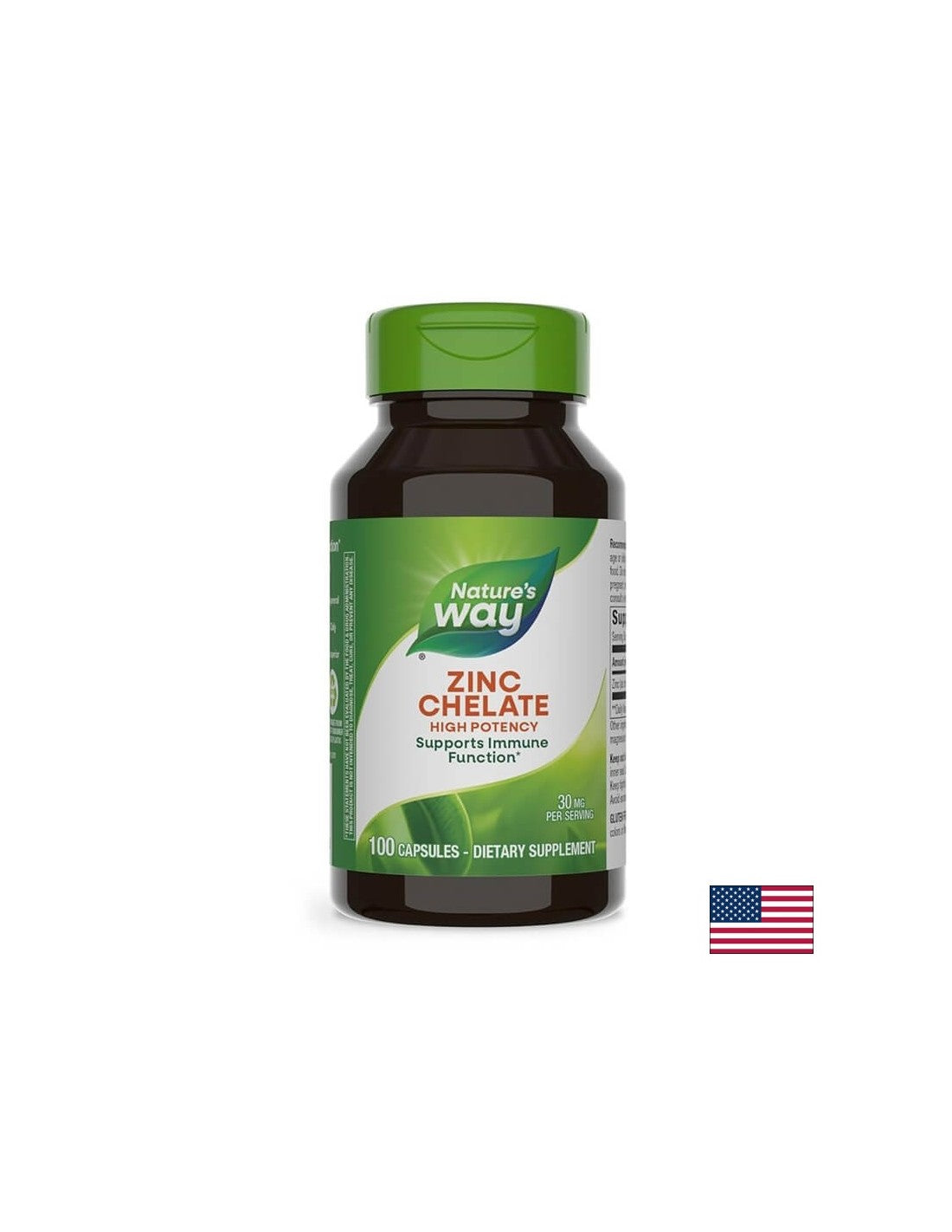 Zinc Chelate/ Cink (kelat) x 100 kapsula Nature's Way