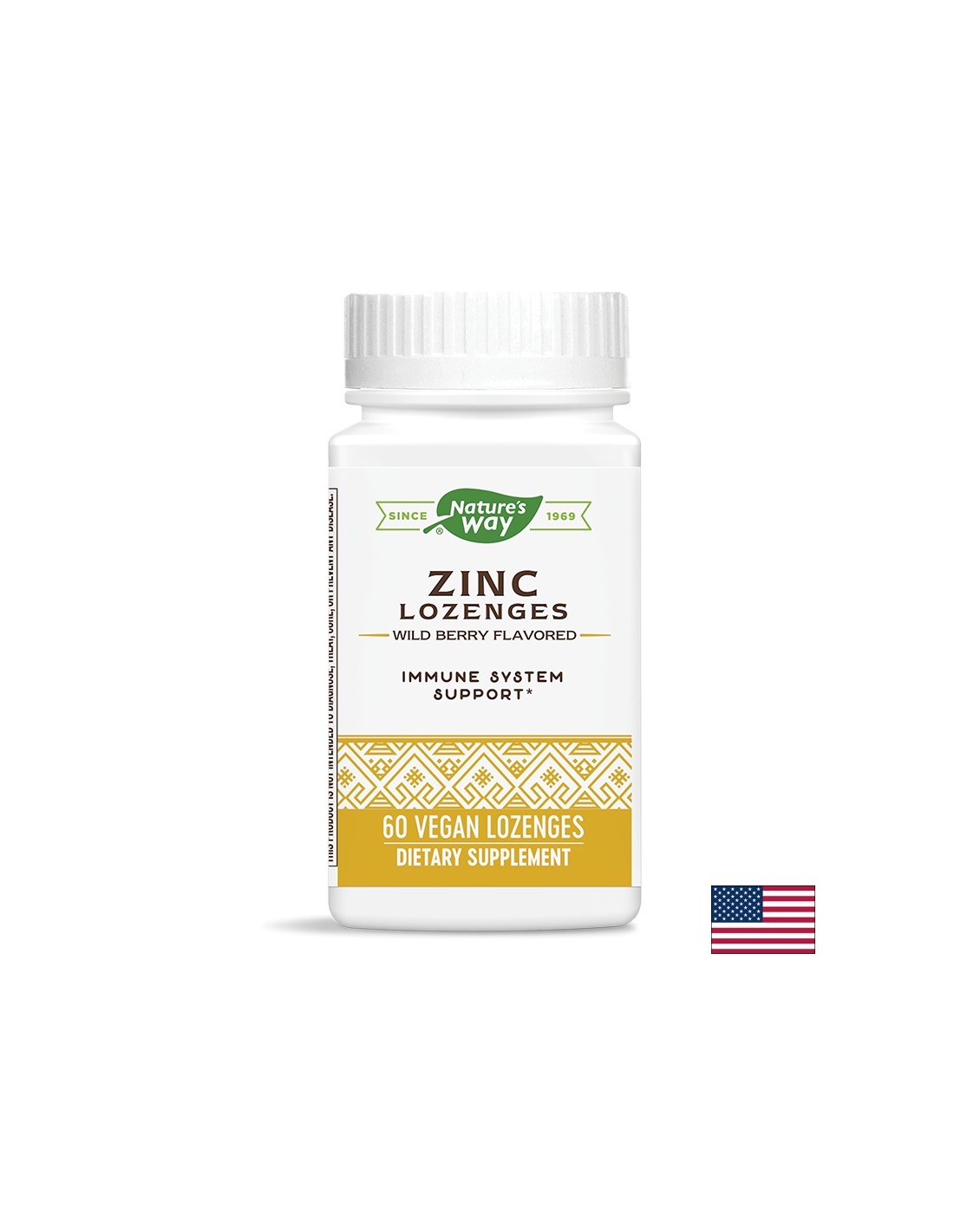 Cink pastile s ehinaceom i vitaminom C - 60 tableta