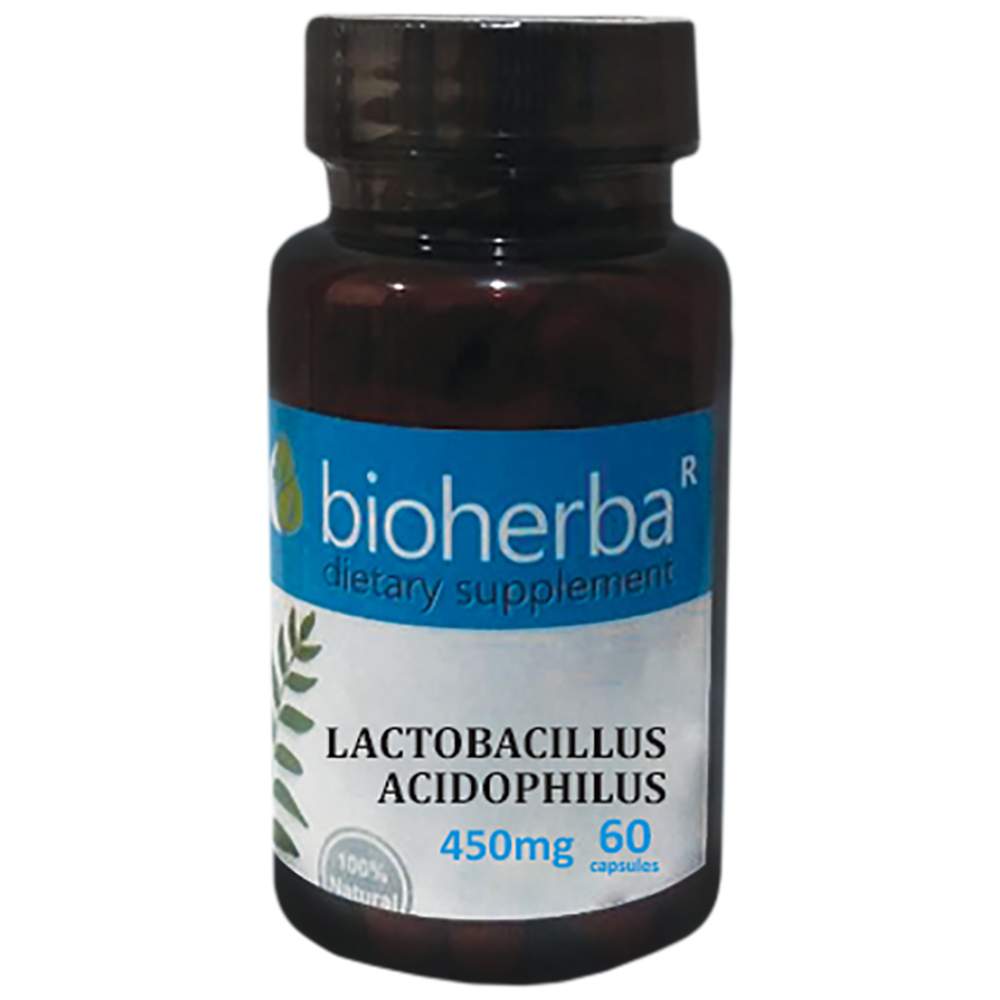 Lactobacillus acidophilus 450 mg - 60 kapsula