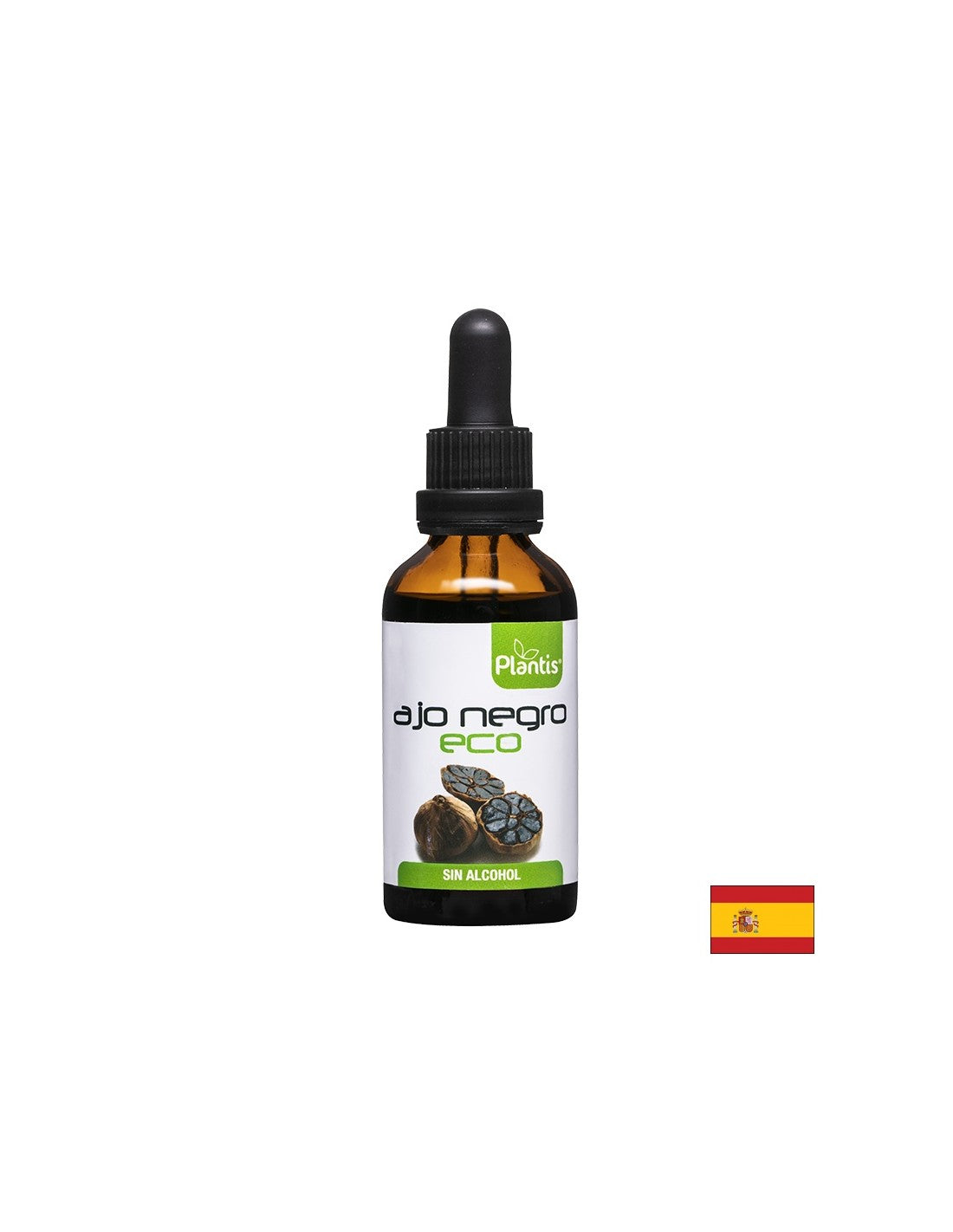 Crni češnjak organski - zdravlje srca i imunitet - ajo Negro Eco Plantis®, tinktura bez alkohola, 50 ml