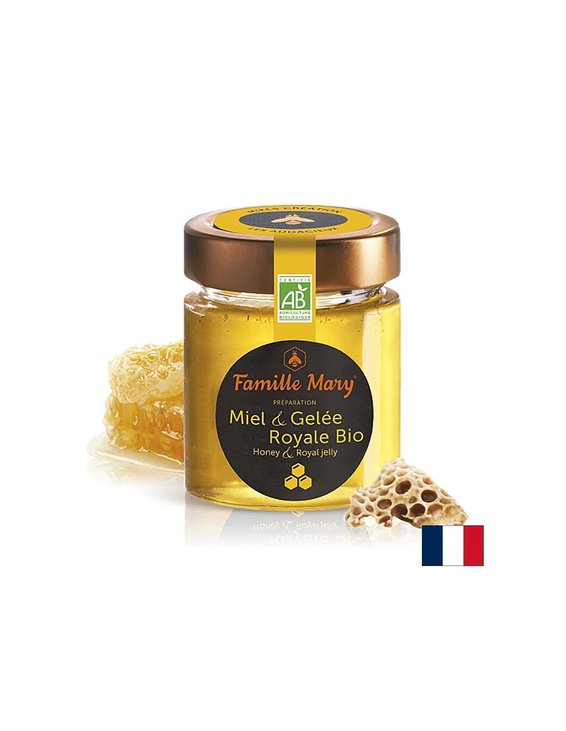 Acacia Honey + Royal žele, bio, 170 g