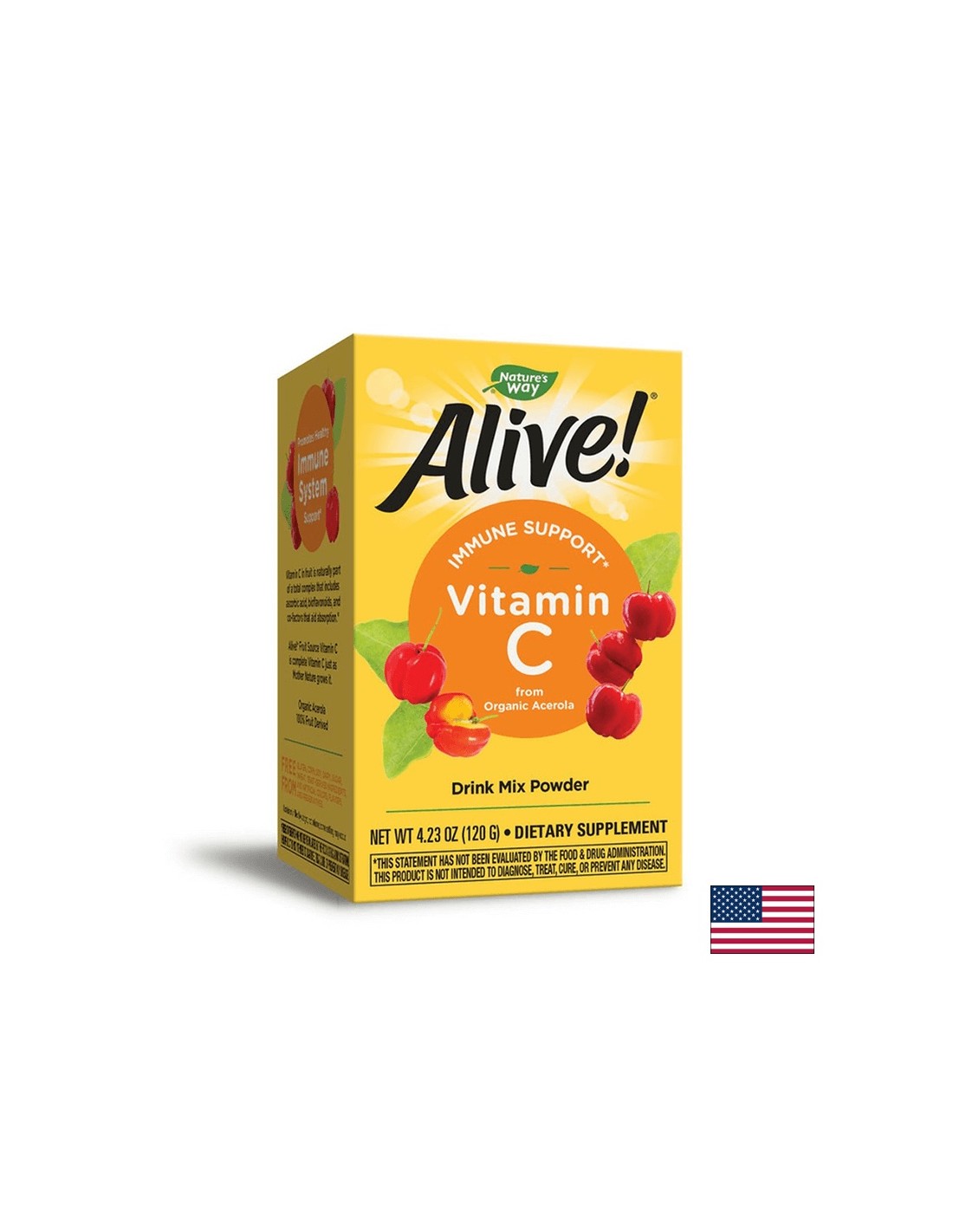 <tc>Alive</tc>! Vitamin C u prahu - 120 grama