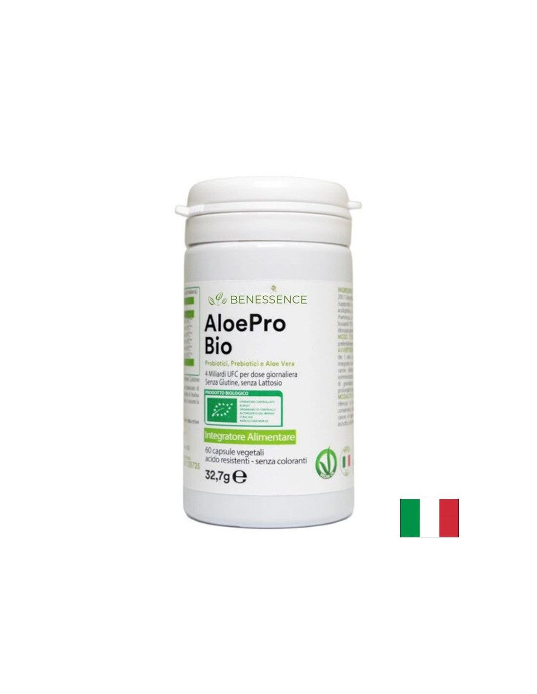 Aloe pro -aloe vera + probiotiotiotiotia - з dodrosmilane, balovs i imunna зahitA, 60KAPASA, 60KAPA