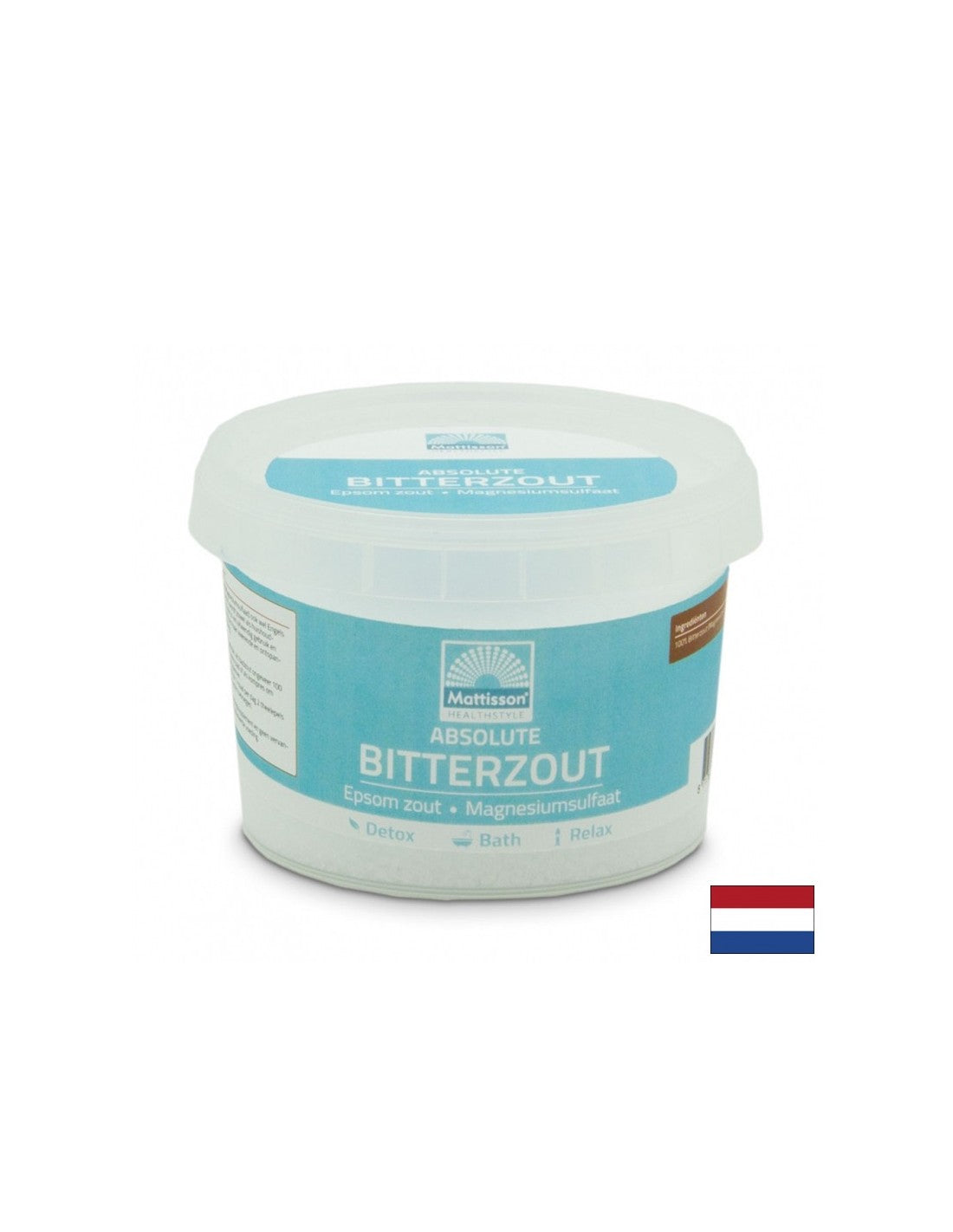 Epsom sol (magnezijev sulfat), 650 g <tc>Mattisson Healthstyle</tc>