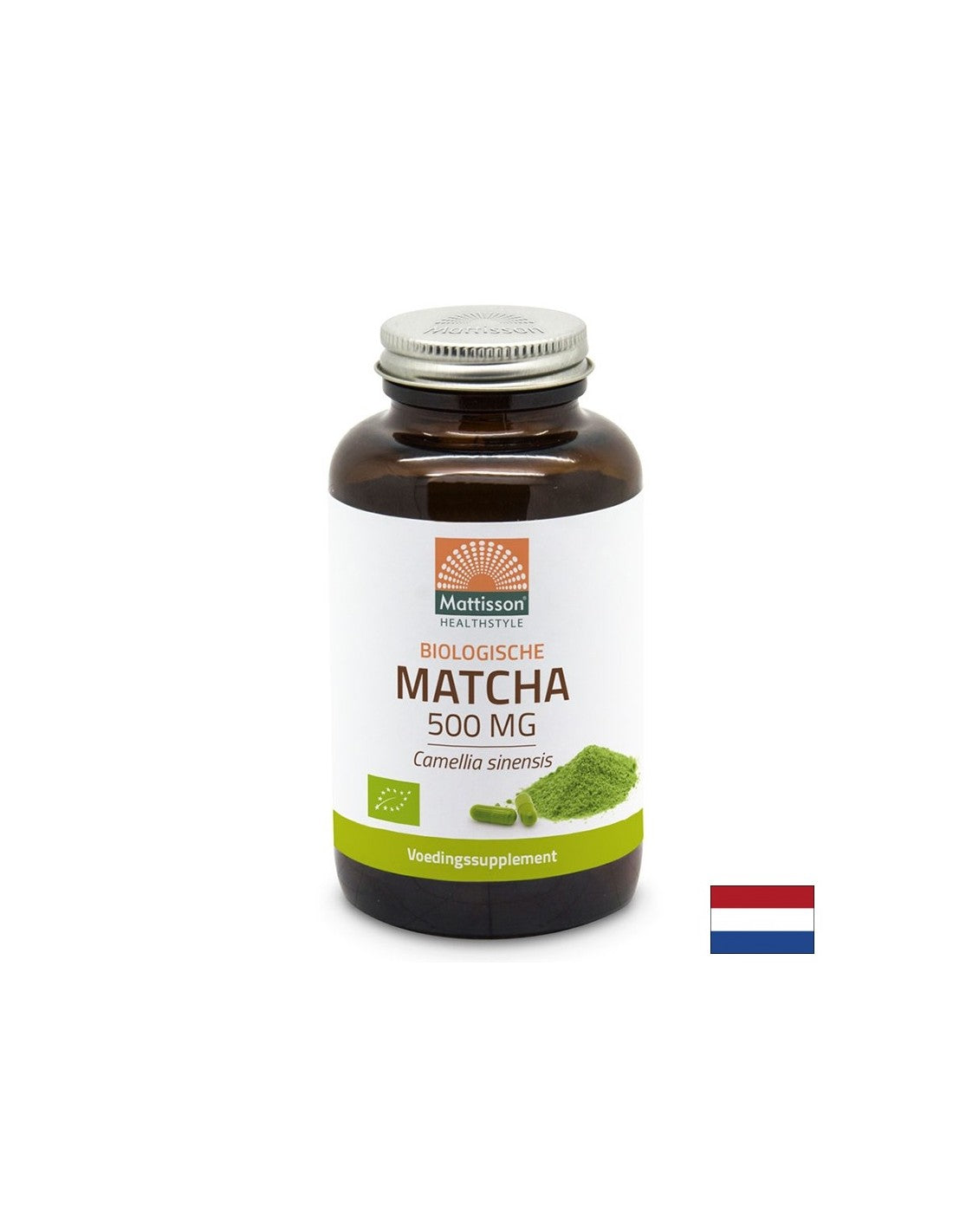 Antioksidans - Matcha Bio, 500 mg x 60 kapsula <tc>Mattisson Healthstyle</tc>