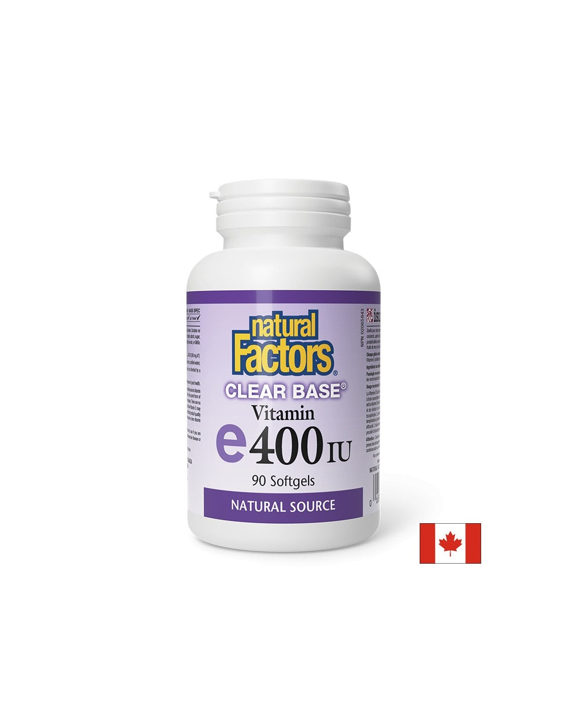 Clear Base Vitamin E 400 IU - 90 gel kapsula