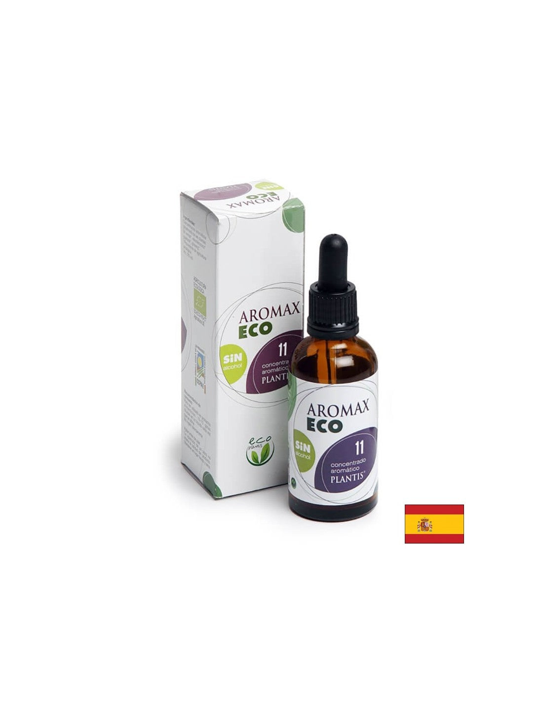 Biljna tinktura za živčani sustav - Aromax Eco 11 Plantis®, bez alkohola, 50 ml