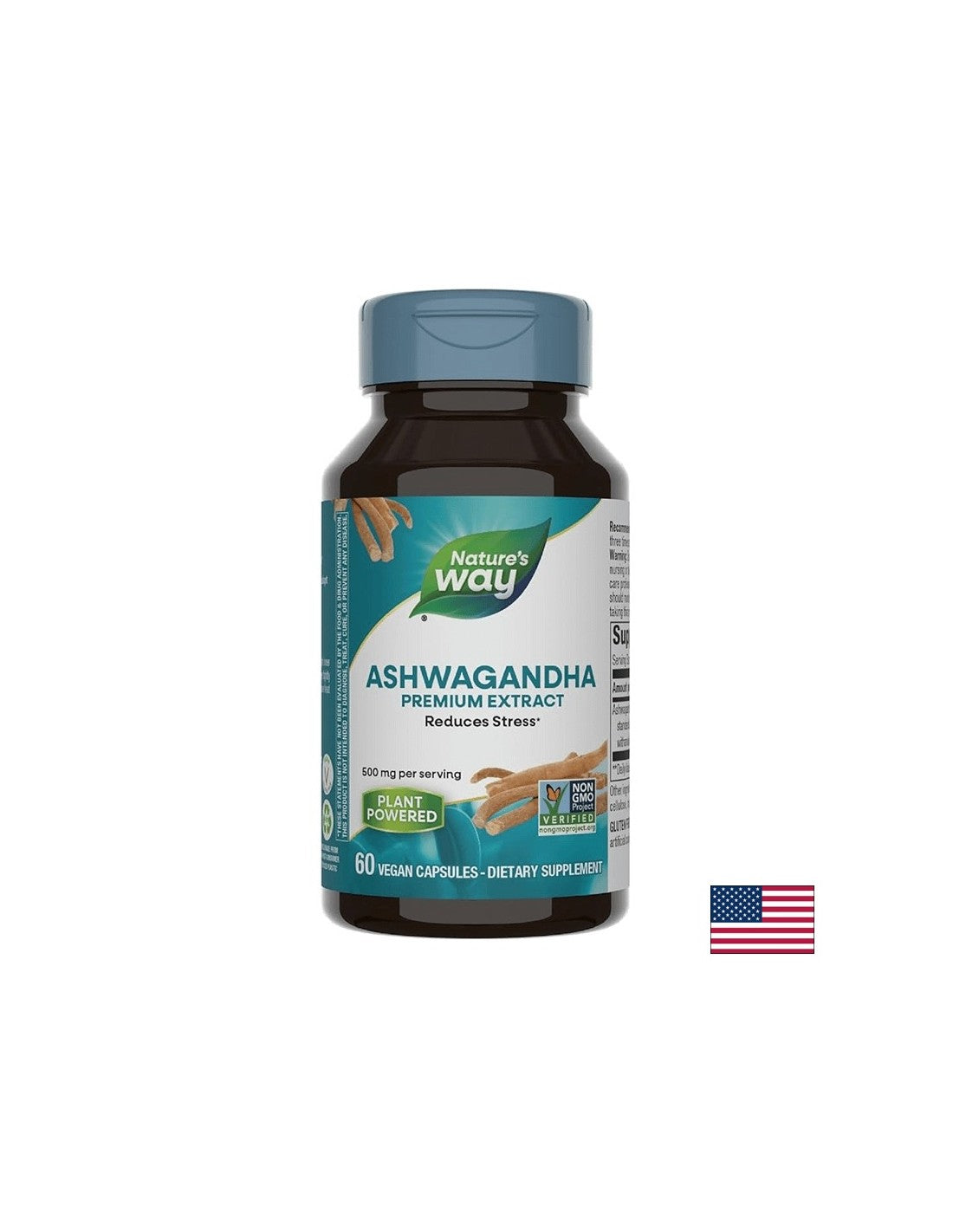 Ashwagandha 500 mg - 60 kapsula