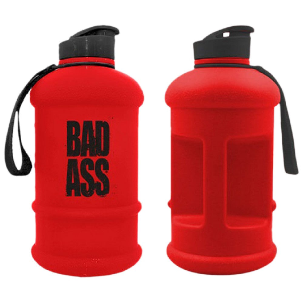 <tc>BAD ASS</tc> / Mat vrč za vodu / Crni logo 1300 ml