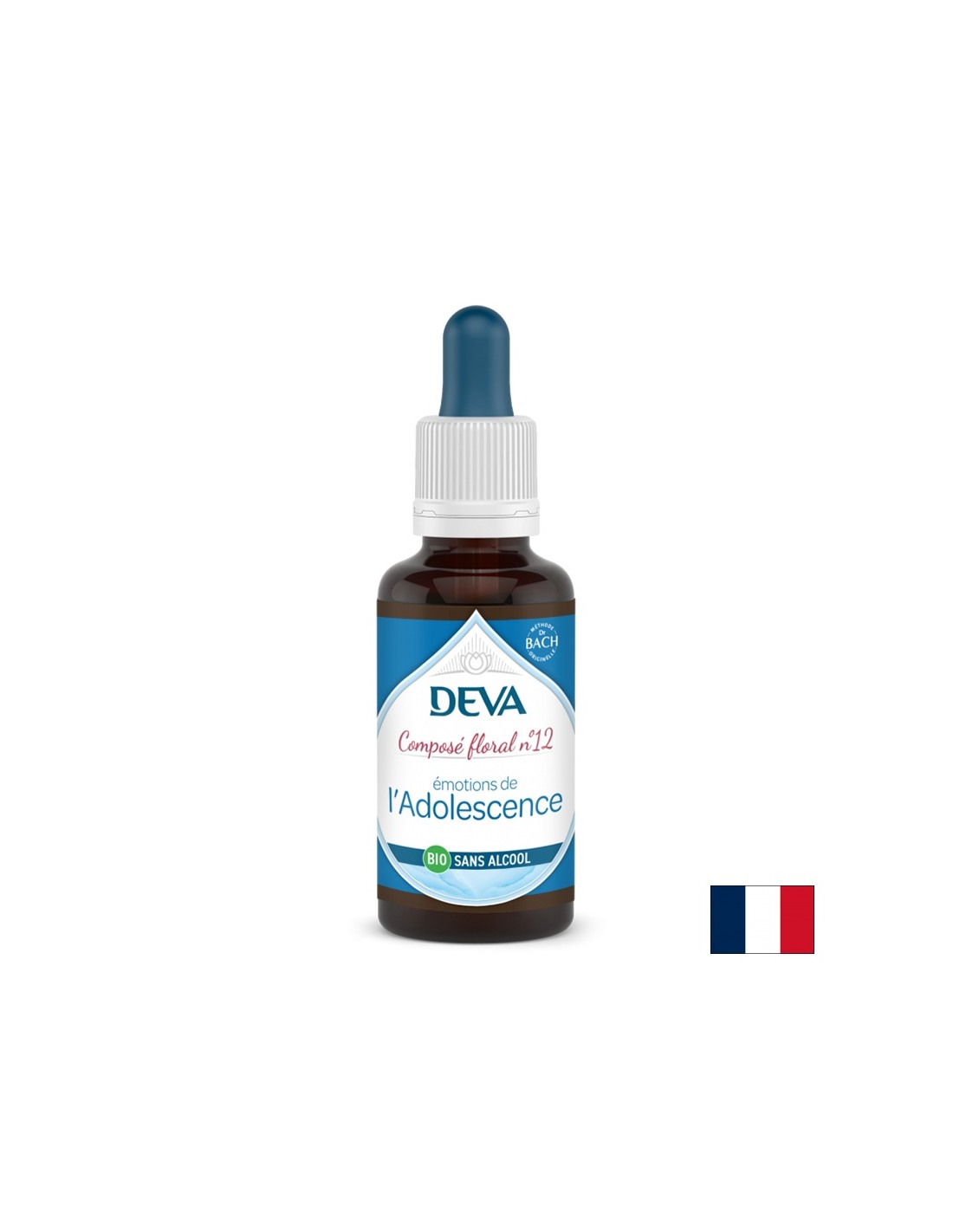 Uravnotežavanje emocija kod mladih, cvjetnih esencija, bach metoda pada br. 12 (bez alkohola), 30 ml