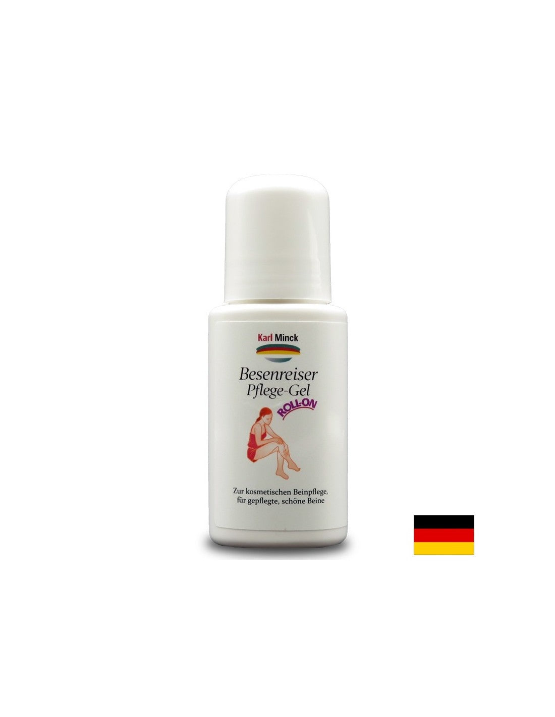 Besenreiser Pflege-Gel Roll-on - Gel roll-on for varicose veins, 75 ml Karl Minck - Nutra Best Europe