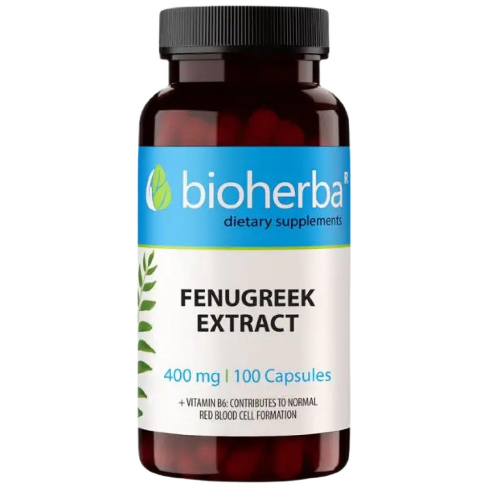 Fenugreek sjeme 400 mg - 100 kapsula