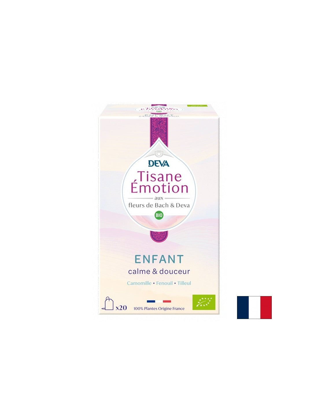 Biljni čaj "spokoj" za djecu (s cvjetnim eliksirima prema metodi dr. Bacha), 20 vrećica za filtriranje