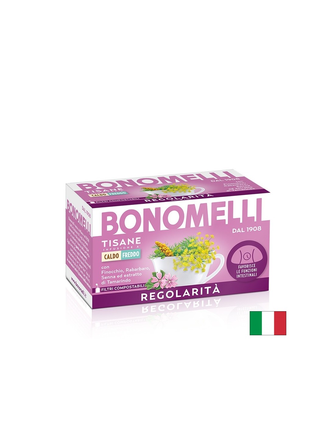 Biljni čaj za dobru peristaltiku - crijevna udobnost i prirodna propusnost, 16 vrećica