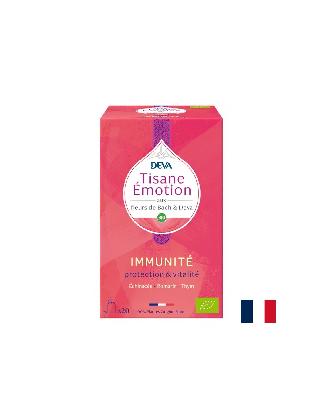 Biljni čaj za imunitet (s cvjetnim eliksirima prema načinu dr. Bacha), 20 vrećica za filtriranje