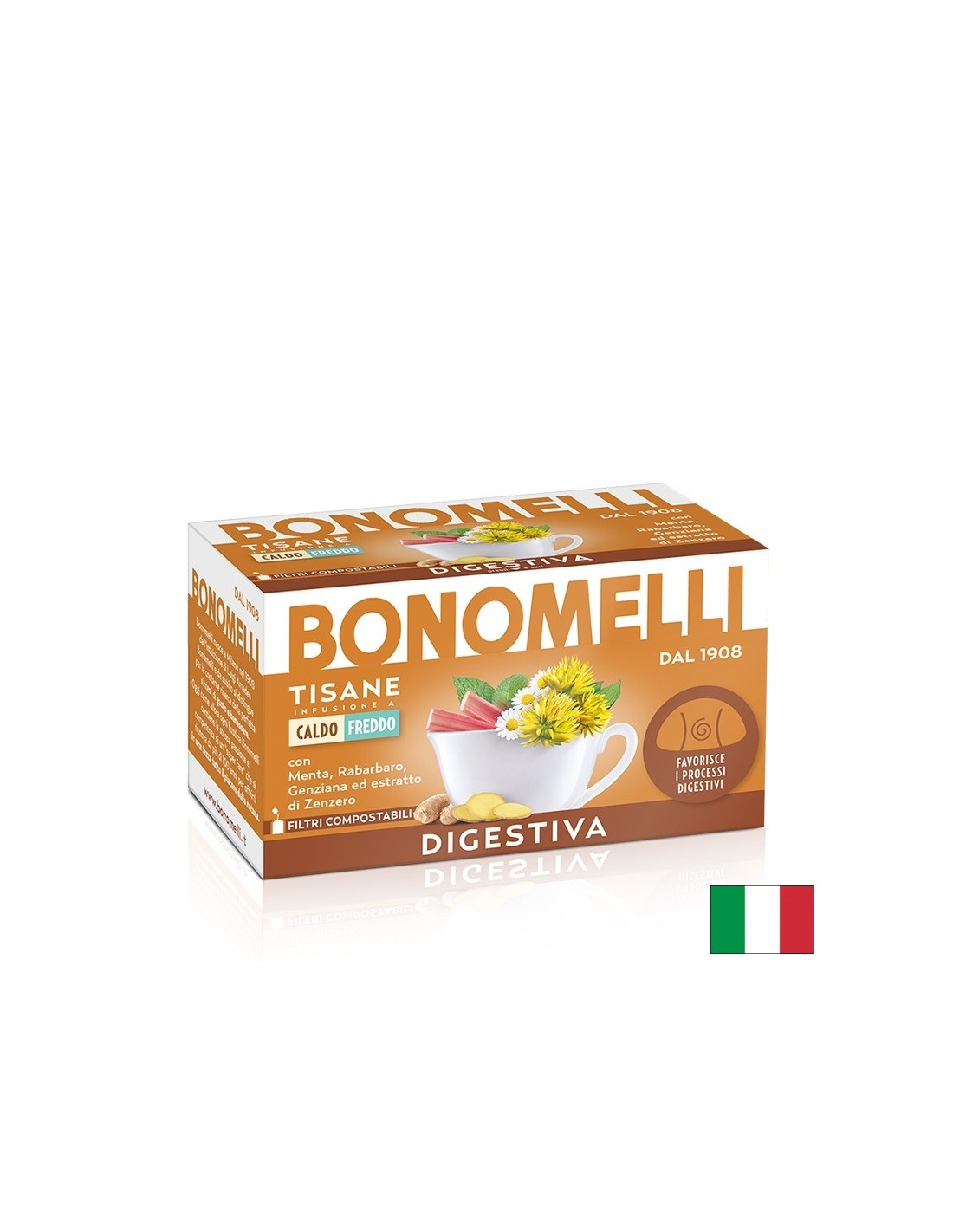 Biljni probavni čaj - udobnost i lakoća nakon obroka, 16 vrećica