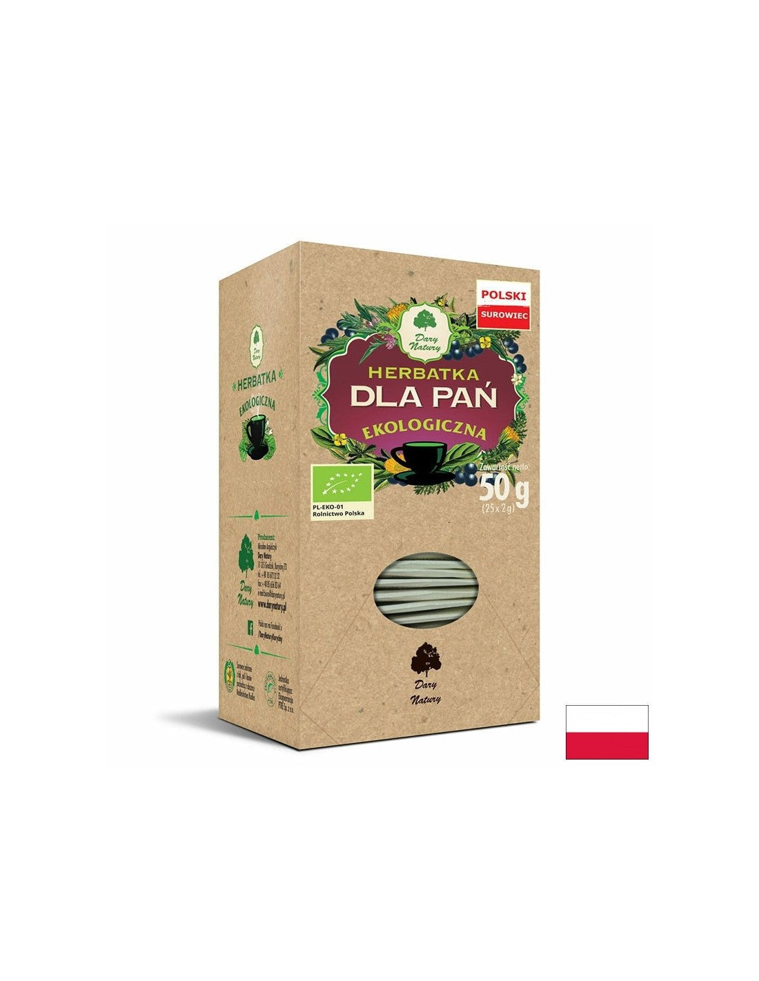 Biljni čaj za žene Bio, 25 filtriranih vrećica