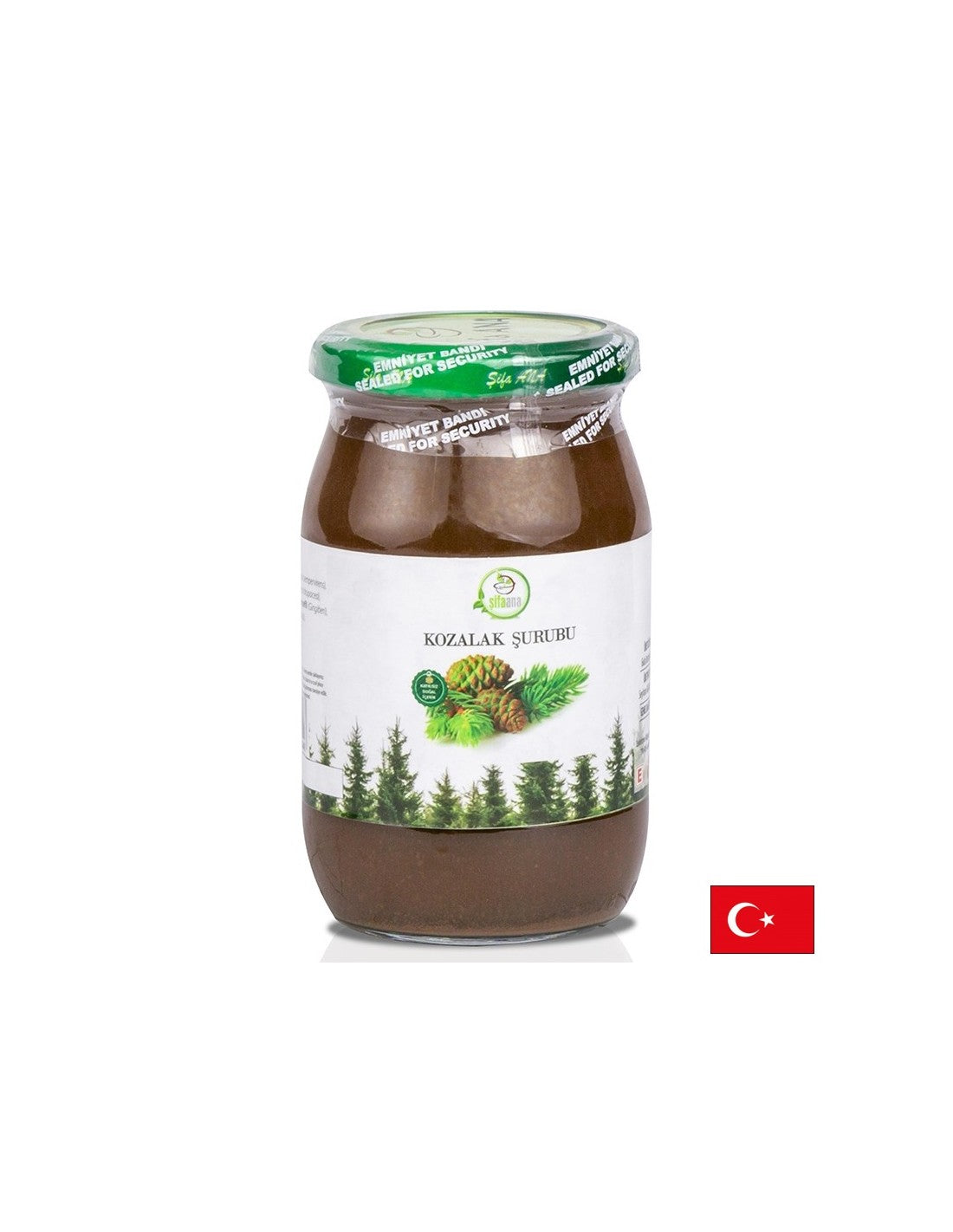 Sirup biljnog borovog konusa - za prehladu i gripu, 370 g
