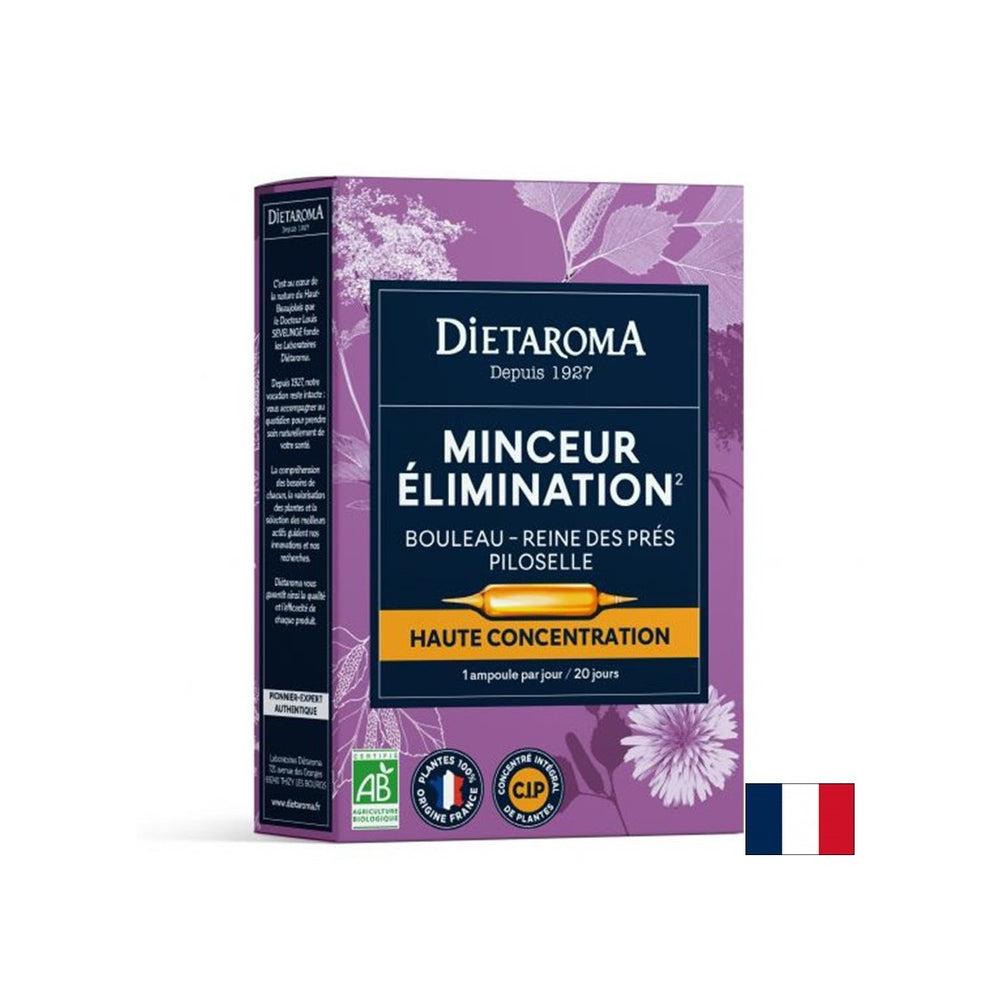 Biljna formula za mršavljenje (s brezom, močvarnim marigoldom i ušima miša), 20 ampula za piće