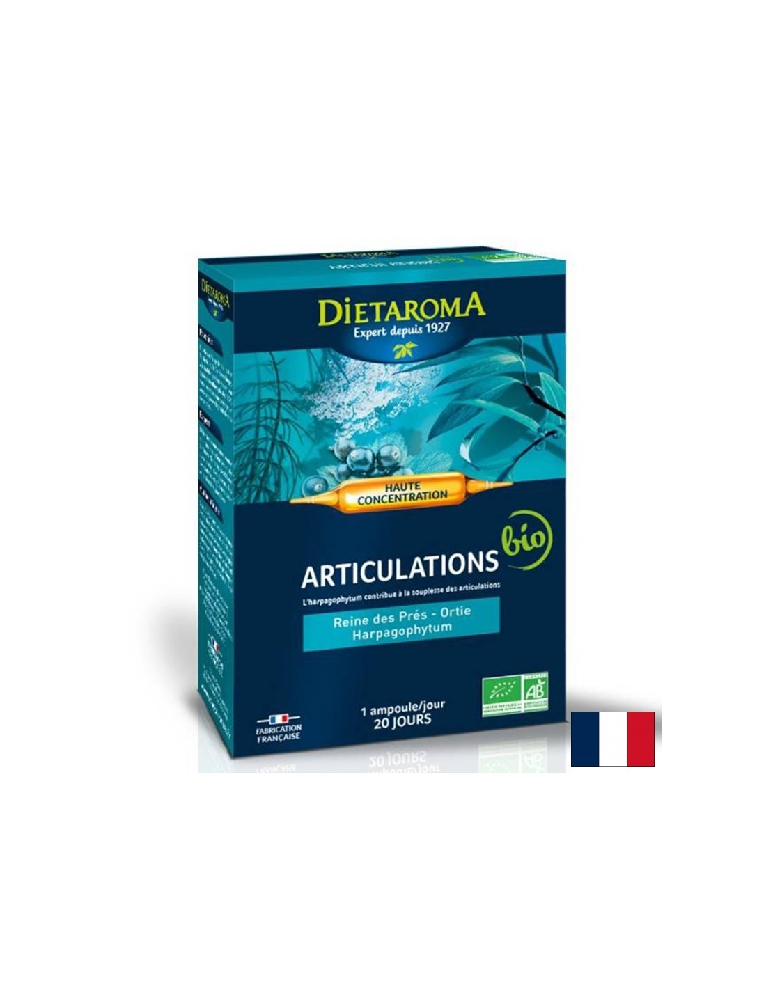 Biljna formula za mobilne zglobove, 20 ampula za piće