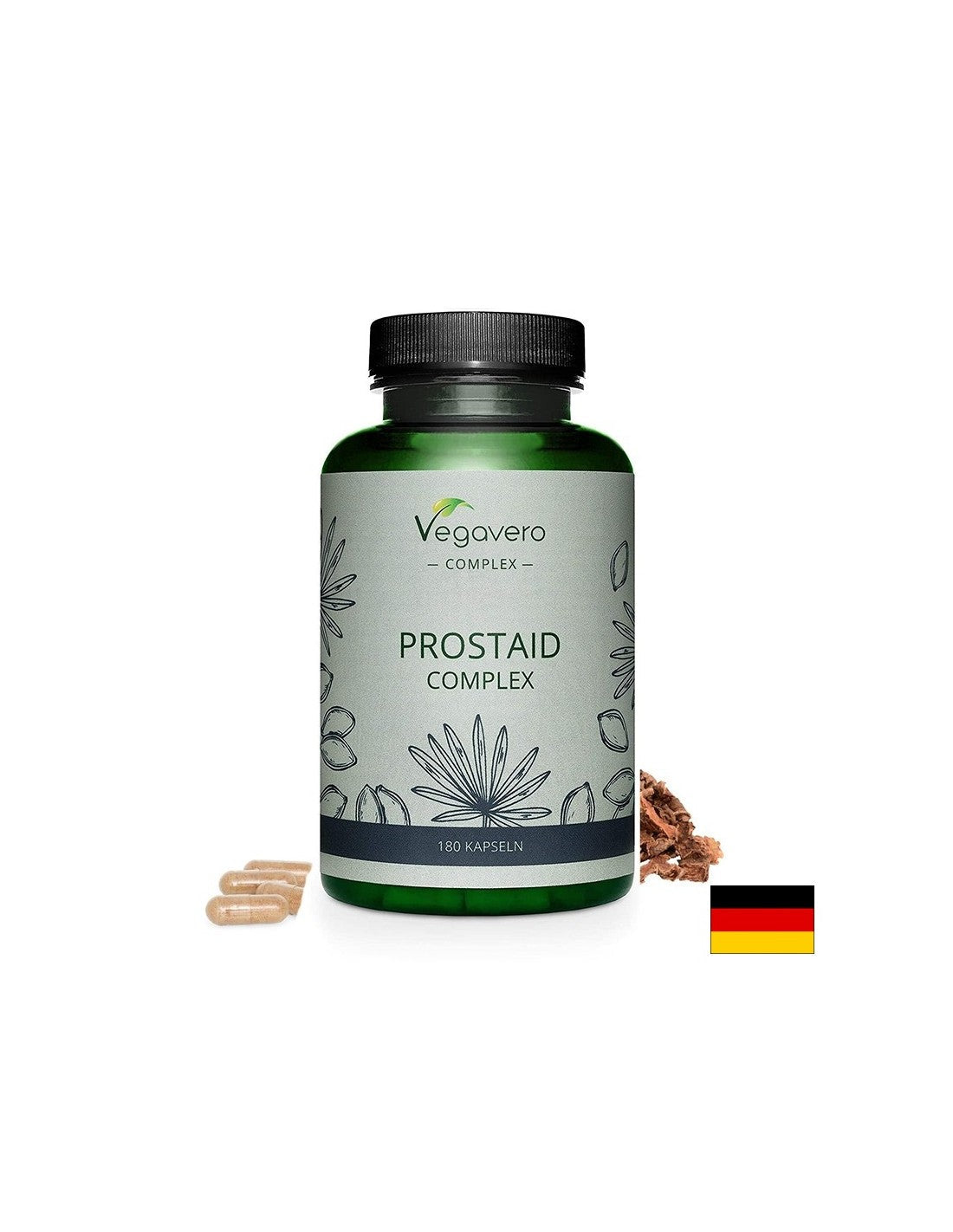 Biljna formula za zdravu prostatu - Prostaid Complex, 180 kapsula <tc>Vegavero</tc>