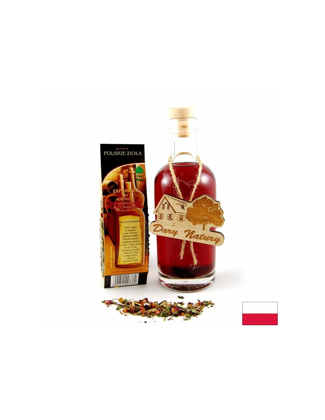 Biljna mješavina za tinkturu - Zagrijavanje i protiv gripe, 20-30 g <tc>Dary Natury</tc>