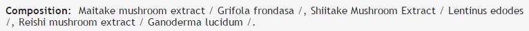 Maitake, Shiitake, Reishi kompleks 330mg - 100 kapsula