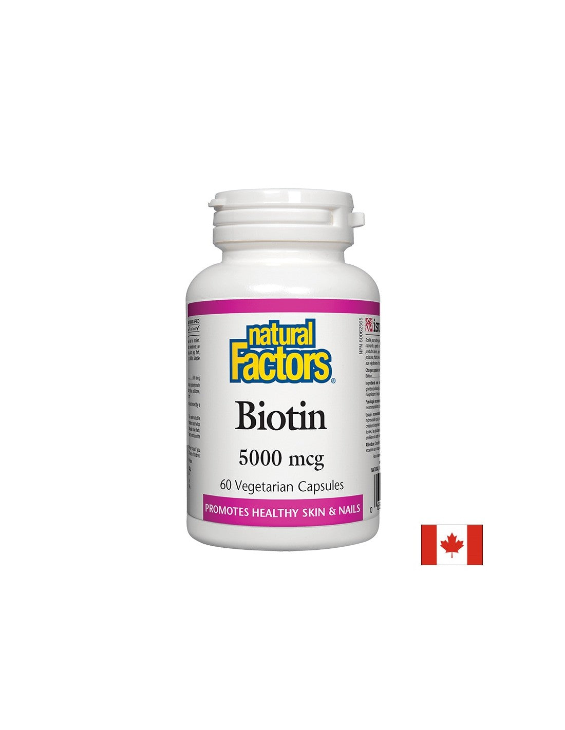 Biotin 5000 mcg - 60 kapsula