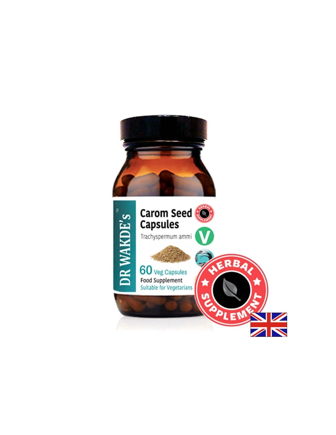 Sjeme karuma - za nadutost, kolike, nadimanje i proljev, 60 kapsula