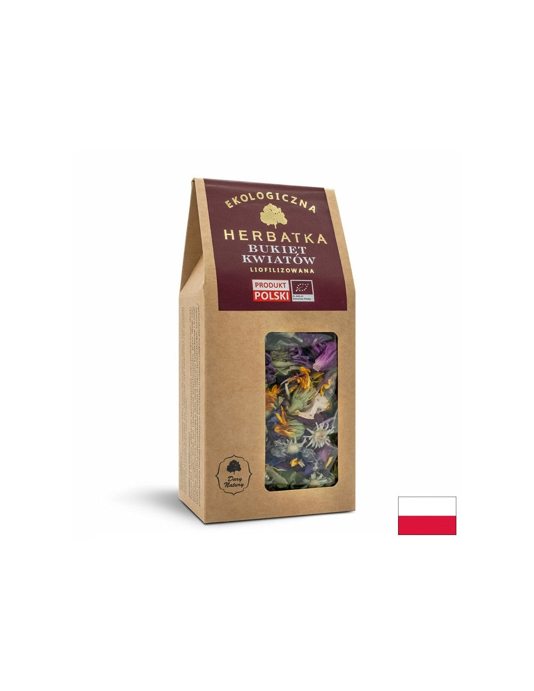 Čajni buket liofiliziranog cvijeća Bio, 15 g <tc>Dary Natury</tc>