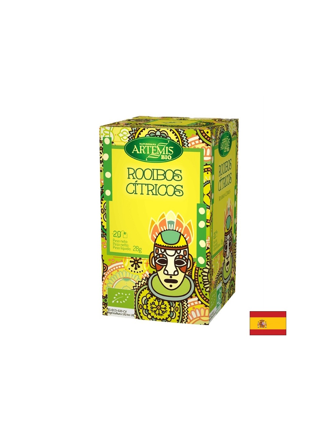 Rooibos čaj s citrusima, 20 filtriranih vrećica Herbes del moli