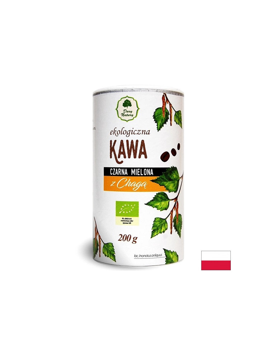 Crna kava s Chaga Bio, 200 g