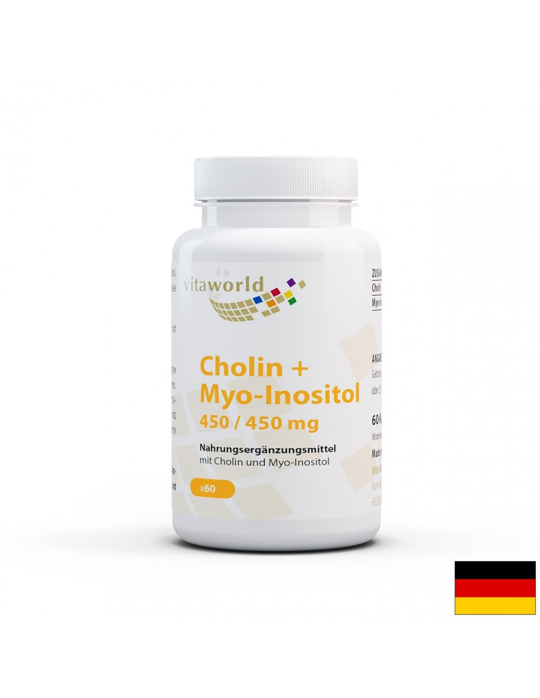 Cholin + myo-inozitol / cholin + myo-inozitol 450 mg, 60 kapsula