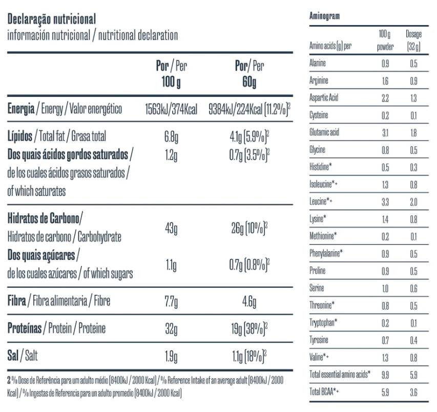 Instant flaged zob s biljnim proteinima 300 grama