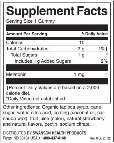Djeca melatonin gumice 1 mg | Jagoda 60 tableta za žvakanje