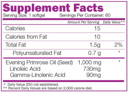 Večernja primroza - 60 gel kapsula