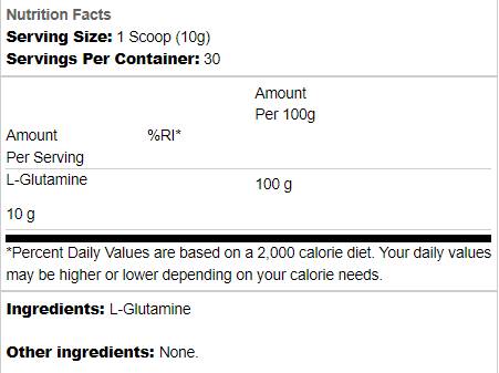 Glutaminski prah - 300 grama