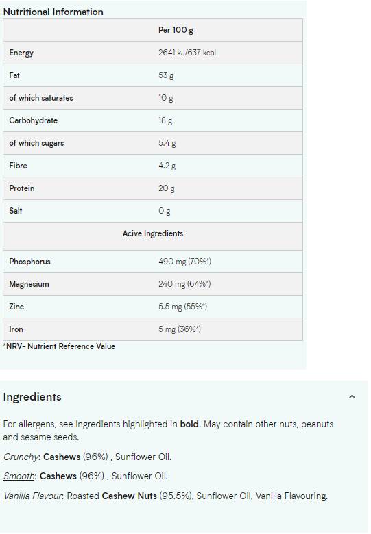 Prirodni maslac od indijske kaše - glatko 1000 grama